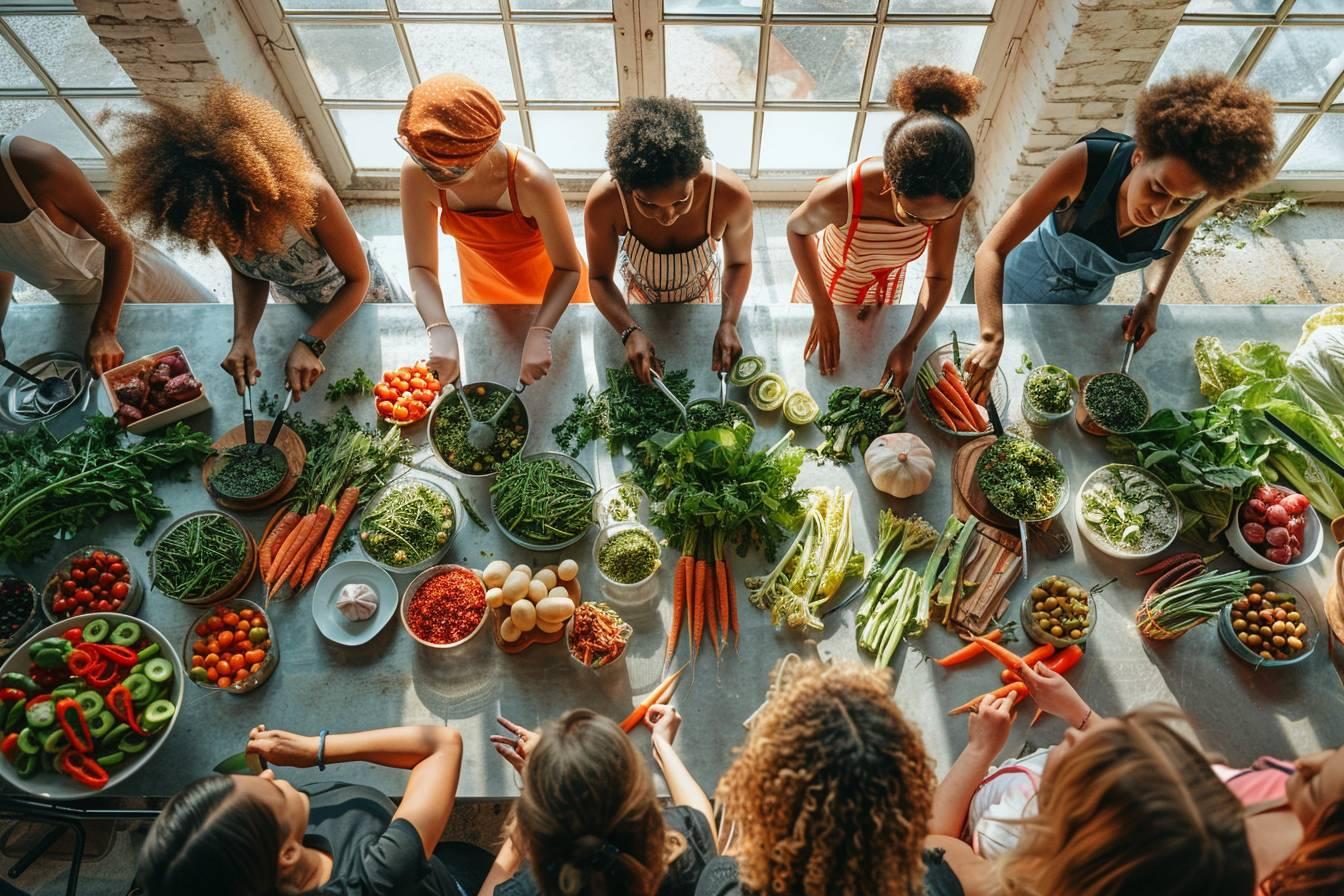 Team building savoureux : apprenez à cuisiner végétarien en équipe pour renforcer la cohésion