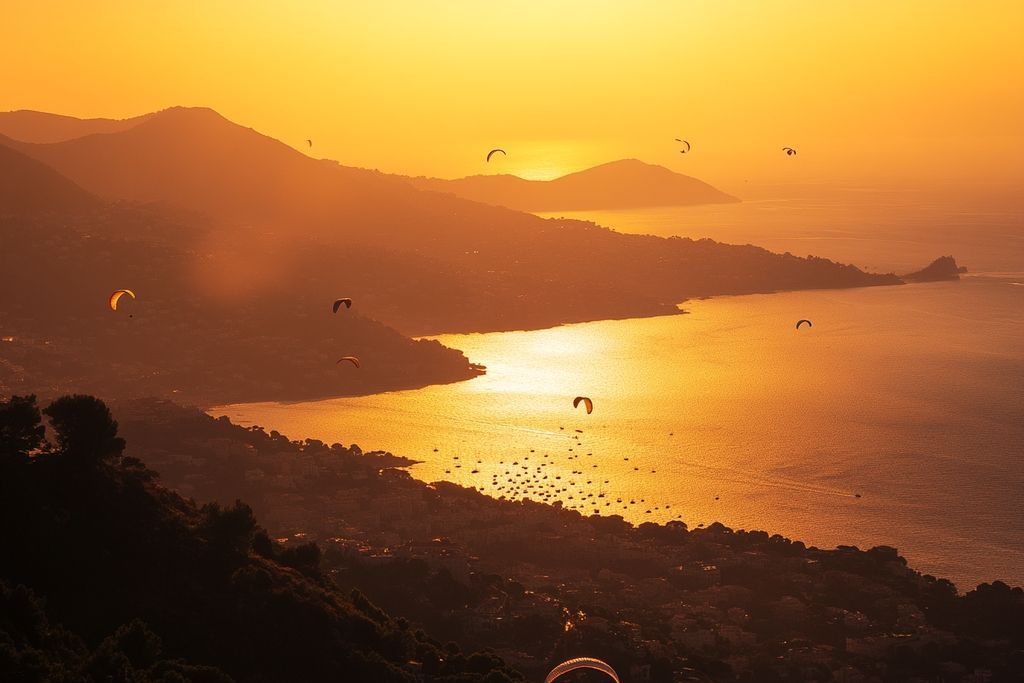 ABCDair06 : Vivez une expérience inoubliable de Team Building en parapente au-dessus de la Côte d'Azur !