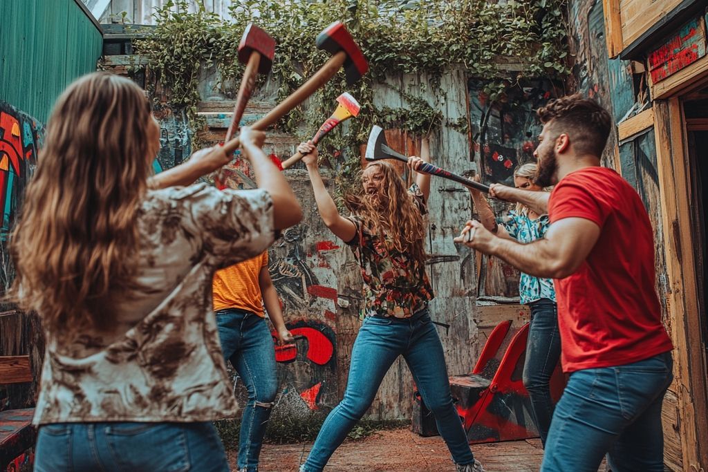 Brainscape Escape Game : Renforcez votre Team Building avec un Lancer de Haches et une Murder Party inoubliable à Rouen