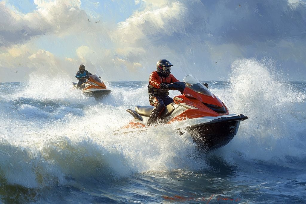 Jet Landes Family : Vivez une Aventure Inoubliable en Jet Ski à Capbreton - Randonnées, Couchers de Soleil et Team Building pour Tous !