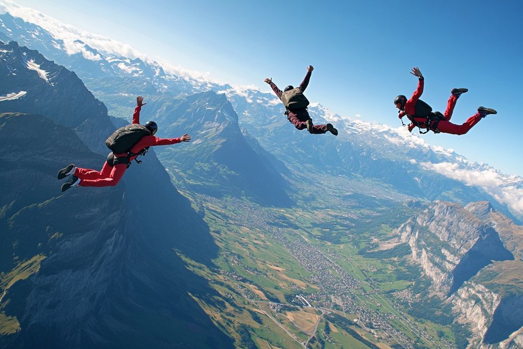 Momo Base Jump School : Renforcez votre Team Building avec des Aventures Inoubliables depuis 2015 !
