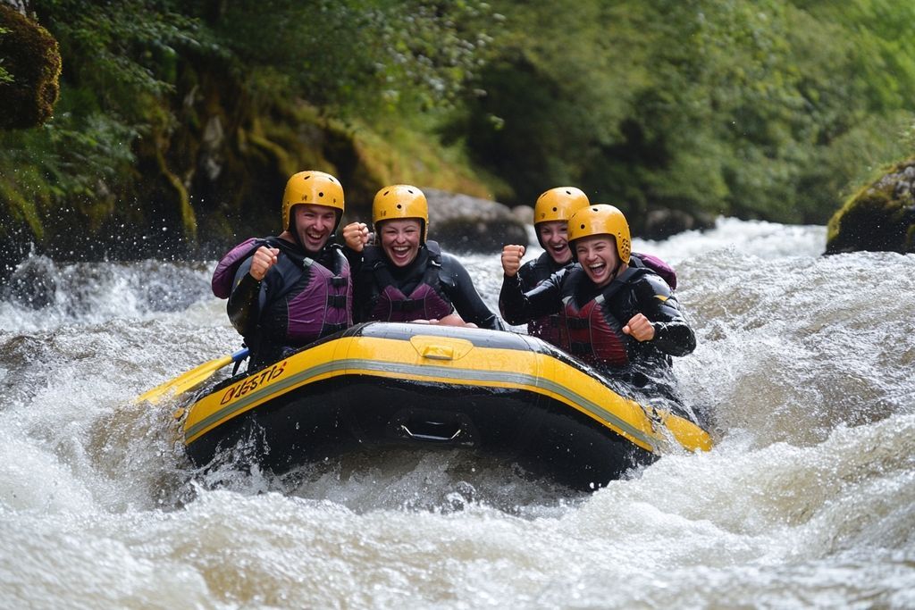 Rafting Morvan Passion : Renforcez l'esprit d'équipe avec des aventures inoubliables en pleine nature