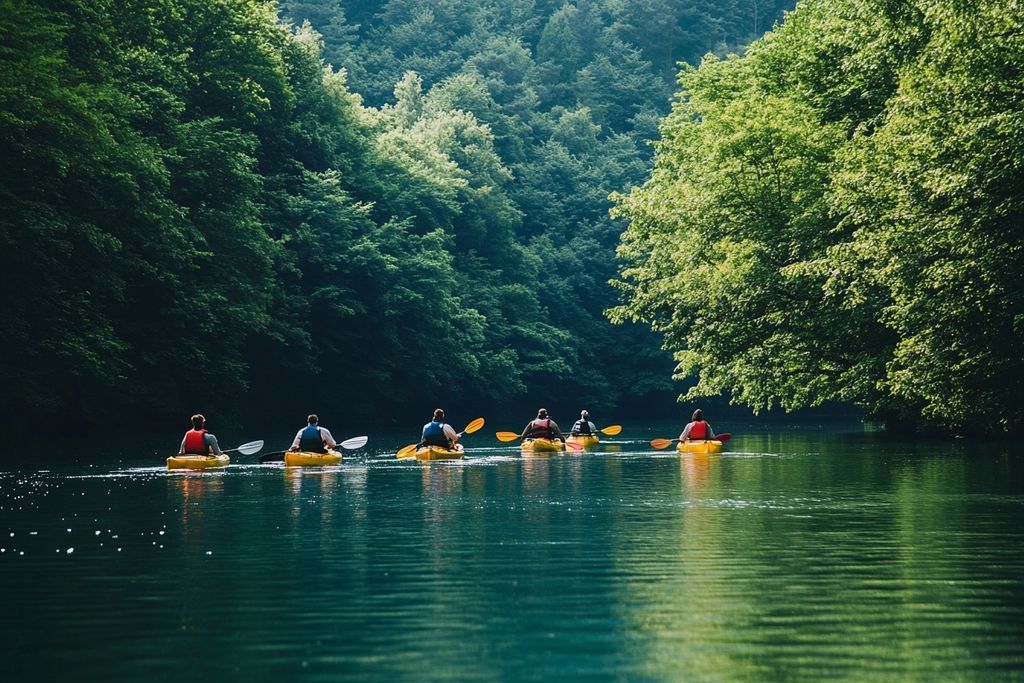 Team Building Inoubliable avec [Nom de l'Entreprise] : Découvrez le Canoë au Centre de Sports d'Aventure