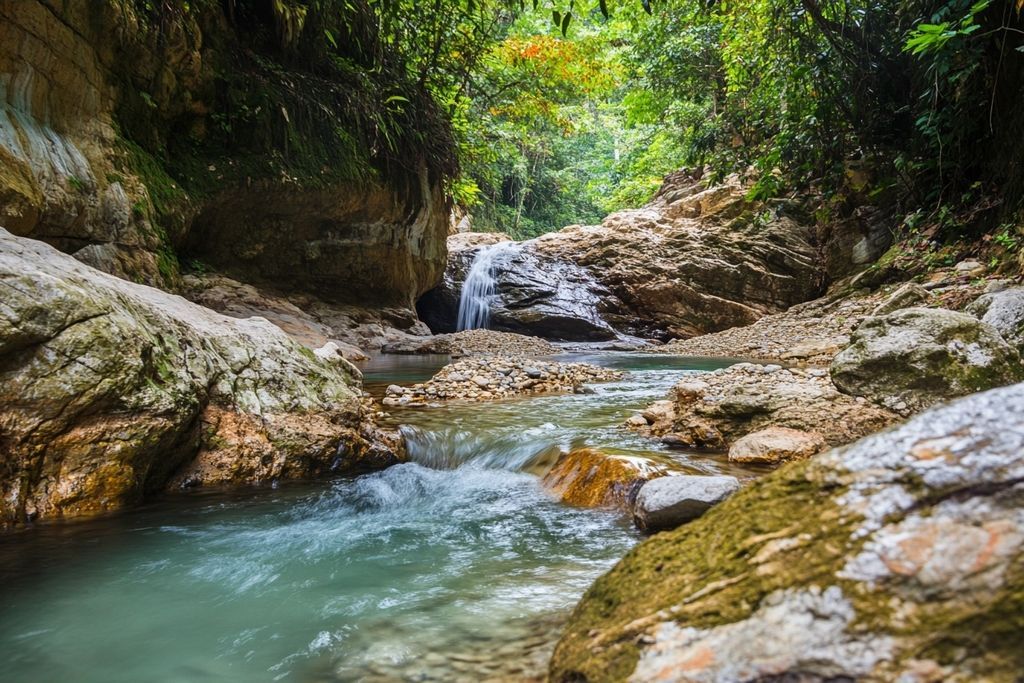 Team Building avec [Nom de l'Entreprise] : Découvrez le Parking Canyon Rio Sourd pour un Accès Pratique au Canyon du Rio Sourd