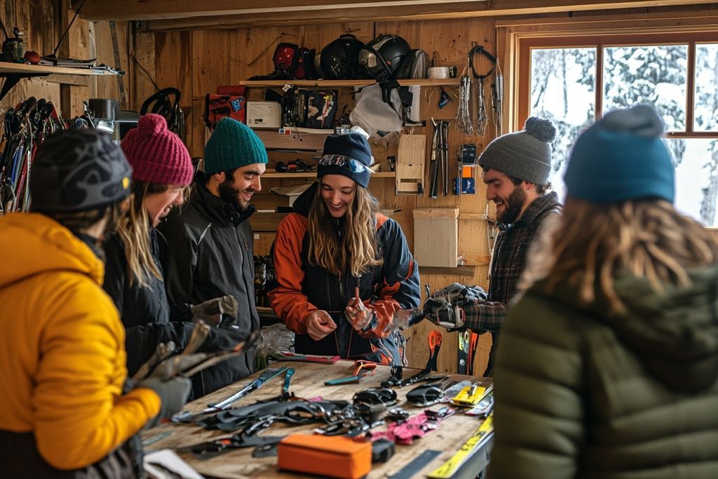 WIND EVASION : Optimisez Votre Équipement de Ski et Snowboard avec Notre Atelier de Service d'Entretien - Team Building Inclus !