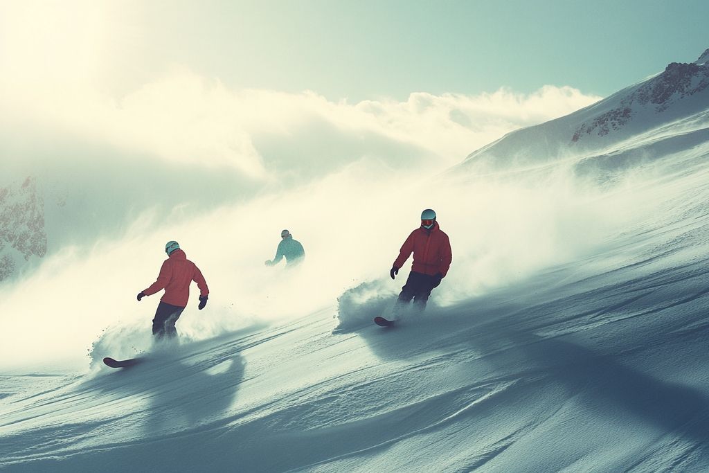 4 More Pleasure : Renforcez votre Team Building avec des Cours de Snowboard Ludiques et Passionnants !