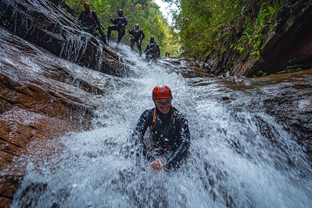 Ariège Canyon Aventure : Renforcez votre équipe avec des activités de canyoning, escalade et ski en Ariège !