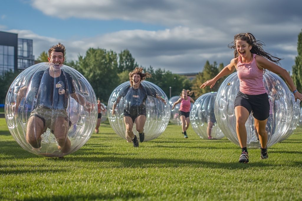 Avlona-parc : Boostez votre Team Building avec Paintball, Archery Battle et Bubblefoot à Tarbes, Lourdes, Bagnères et Pau !
