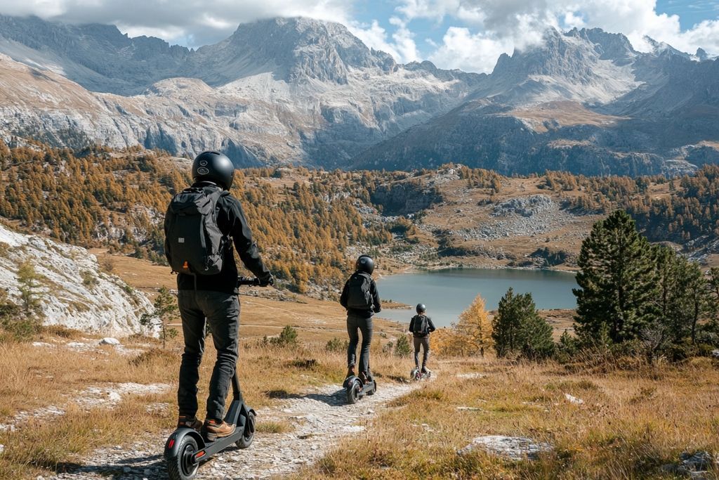 Escapade Ubaye : Vivez une Aventure Inoubliable en Trottinette Électrique Tout Terrain pour Votre Team Building en Pleine Nature !