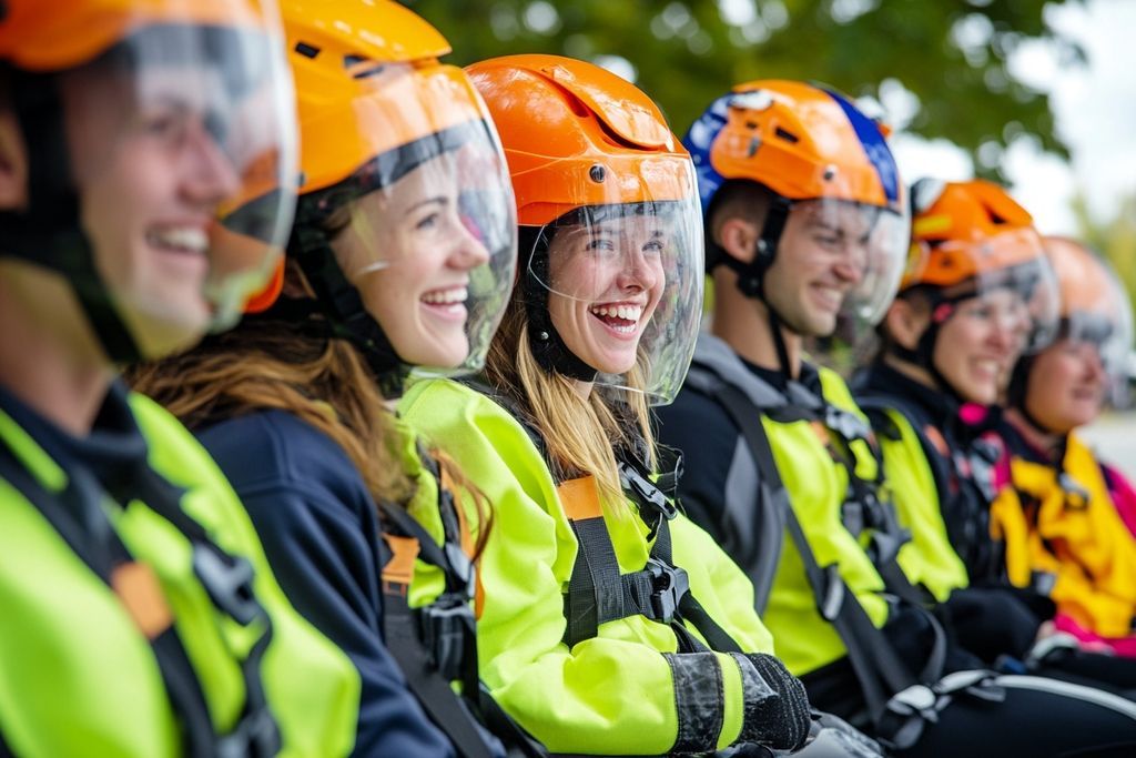 Extrême Évasion : Vivez une Expérience de Team Building Inoubliable avec la Catapulte Humaine Unique à Chaudes-Aigues !