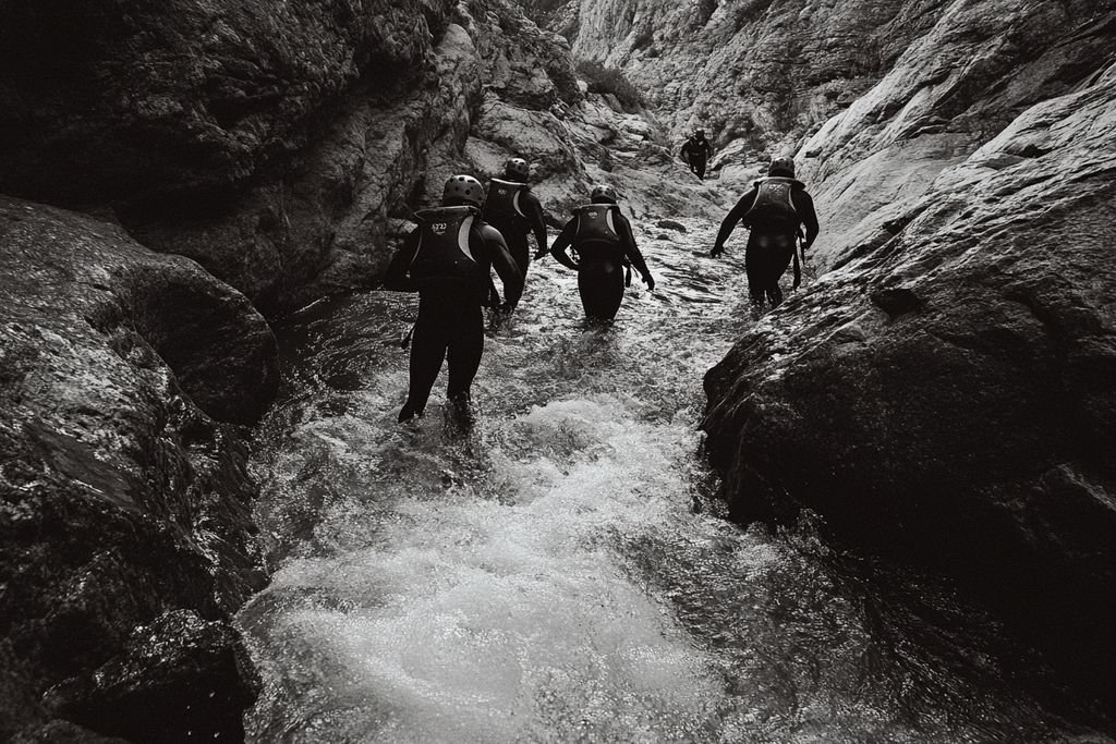 Guides Morzine : Team Building Inoubliable en Canyoning au Canyon de Nyon