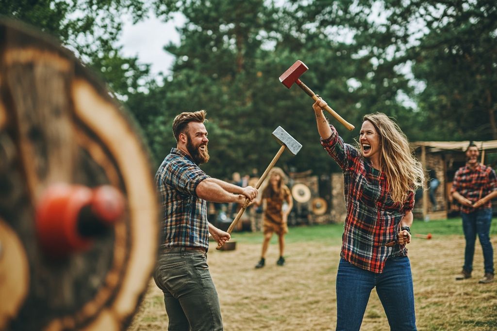 L'Hache Prise Caen : Transformez Votre Team Building en Aventure Inoubliable avec le Lancer de Haches !