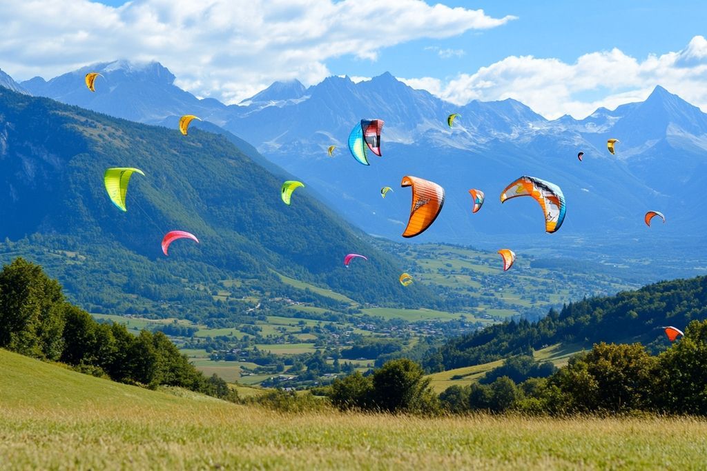 Les Arcs Speedriding School : Vivez une expérience de Team Building inoubliable avec le speedriding en Savoie !