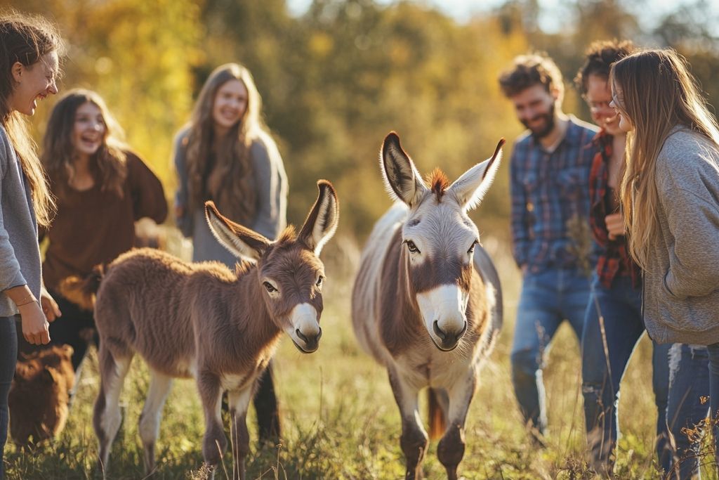Les Ânes de Lapopie : Team Building Inoubliable avec Randonnées et Animations Enfants au Cœur de la Nature !