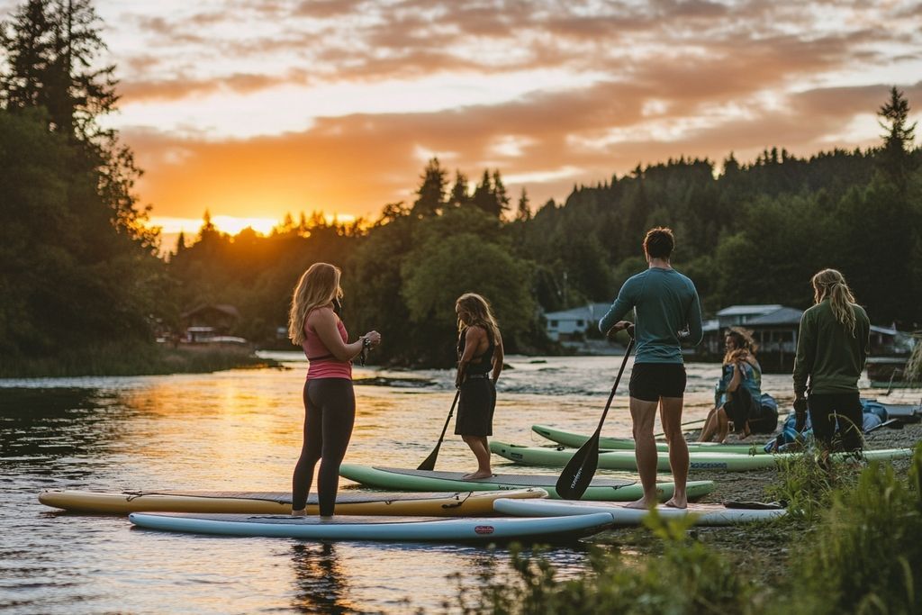Loc'Njoy : Renforcez l'esprit d'équipe avec notre location de paddle longue durée pour vos activités de team building !