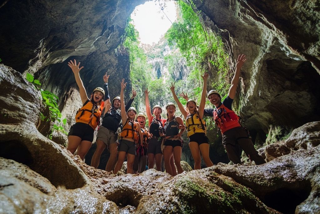 Mond'O Calcaire : Vivez une Expérience de Team Building Inoubliable en Spéléologie pour Tous les Âges !