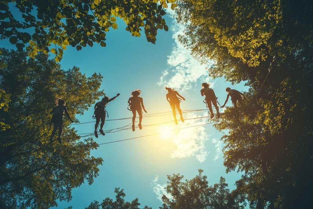 Montagne Sensation : Renforcez votre Team Building avec des Activités Sportives en Verticalité
