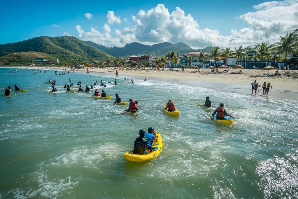 Ocean Training 64 : Boostez votre Team Building avec des Séances de Marche Aquatique et d'Entraînement Plage à Saint Jean de Luz !