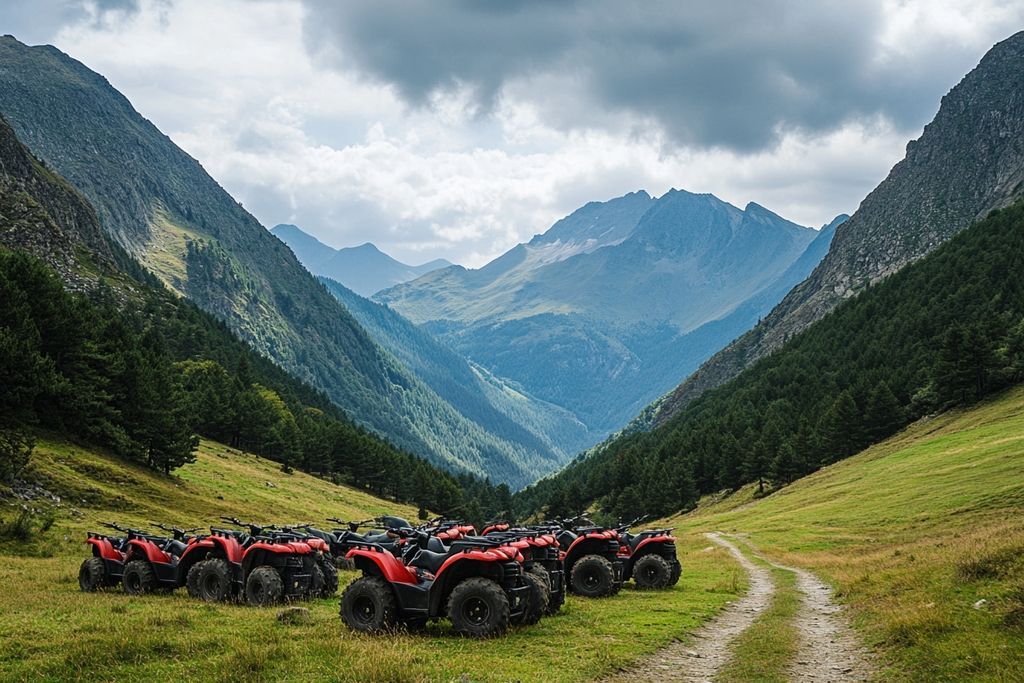 Quadbike Pyrénées : Renforcez l'esprit d'équipe avec des sorties aventureuses en quad électrique dans la vallée d'Aure
