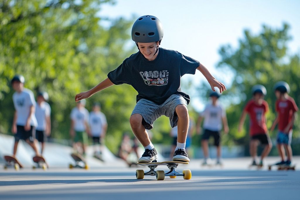Skate Oups Paris : Renforcez l'esprit d'équipe avec nos cours de skateboard adaptés à tous les niveaux !