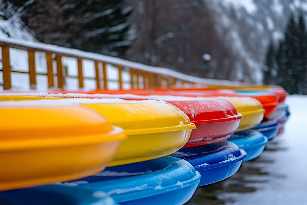 Team Building avec [Nom de l'Entreprise] : Découvrez la Piste de Luge sur Neige au Queyras, Accessible et Fun!
