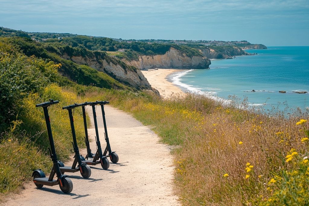 Trott in Blonville : Renforcez l'esprit d'équipe avec des sorties en trottinettes tout terrain 100% électriques sur la côte Fleurie !