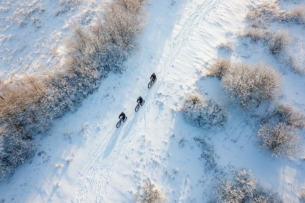 Wattsup Fatbike : Transformez votre séminaire d'hiver à Val d'Isère en une aventure inoubliable avec nos randonnées en fat bike électrique sur neige !