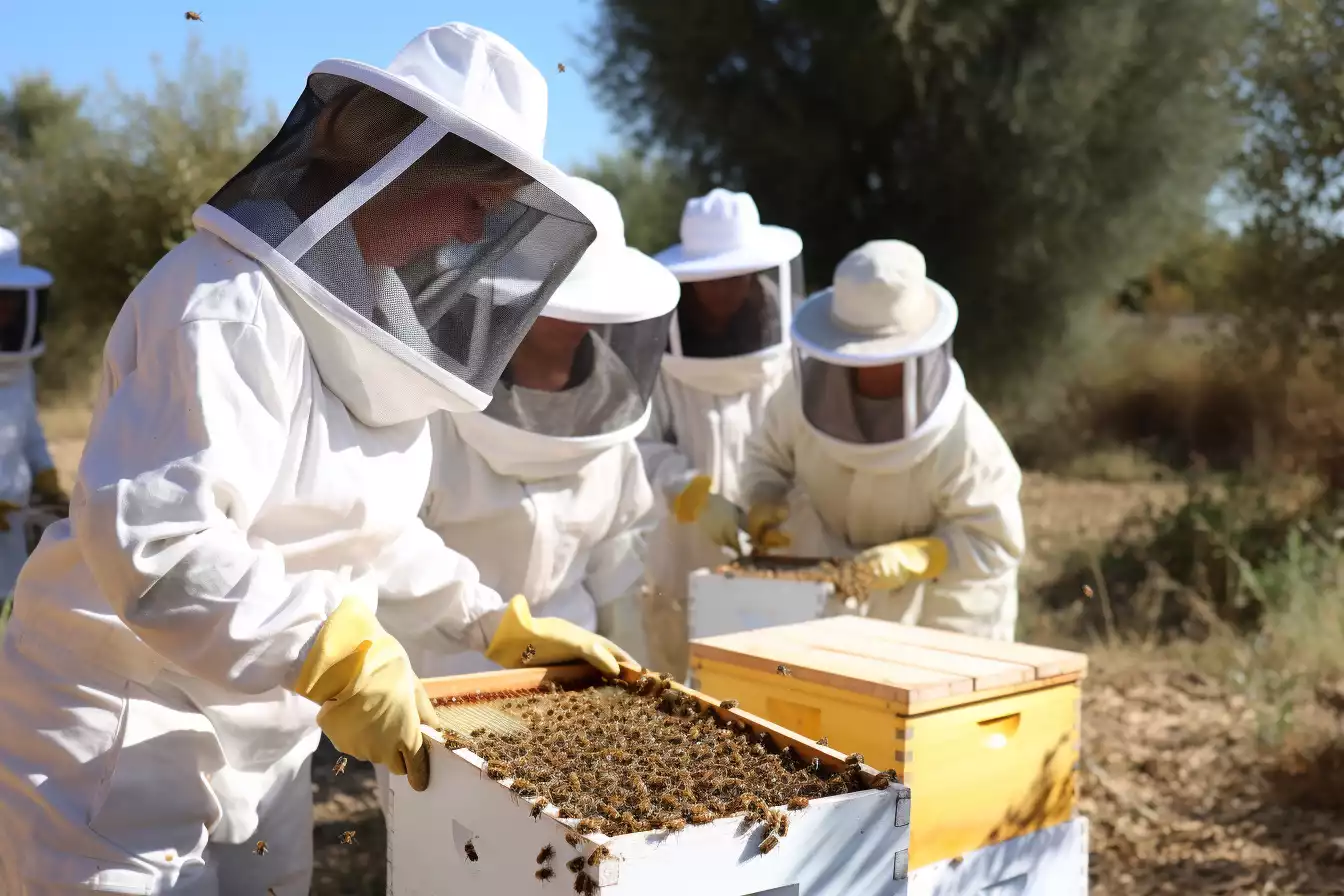 apiculture bollene team building initiation 3 1