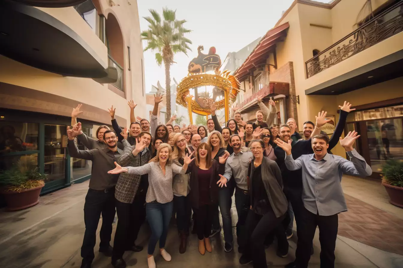 hollywood studio team building boosting collaboration engagement 2 1