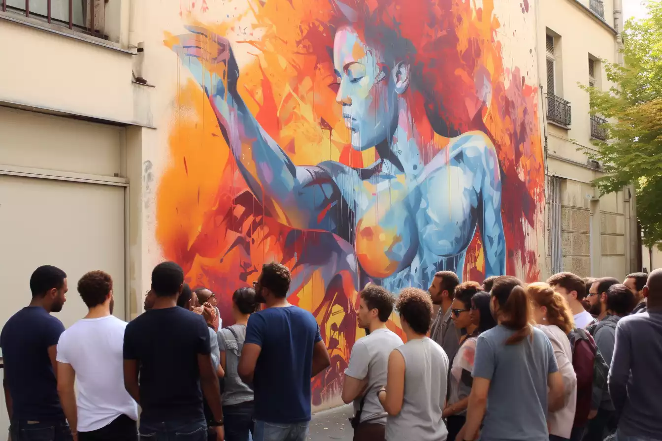 visite street art paris 13eme team building 1 1