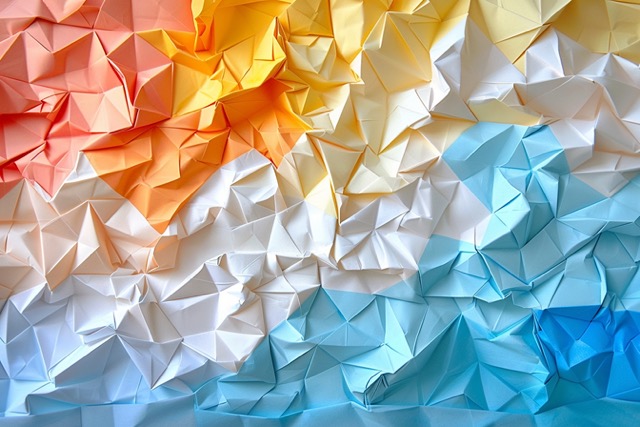 atelier participatif team building fresque origami 1