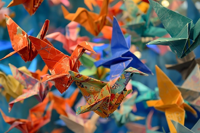 atelier participatif team building fresque origami 2