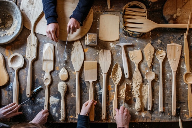 atelier spatules bois idf team building 2