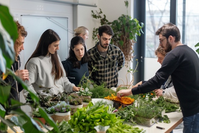 atelier cadre vegetal ile de france team building 1