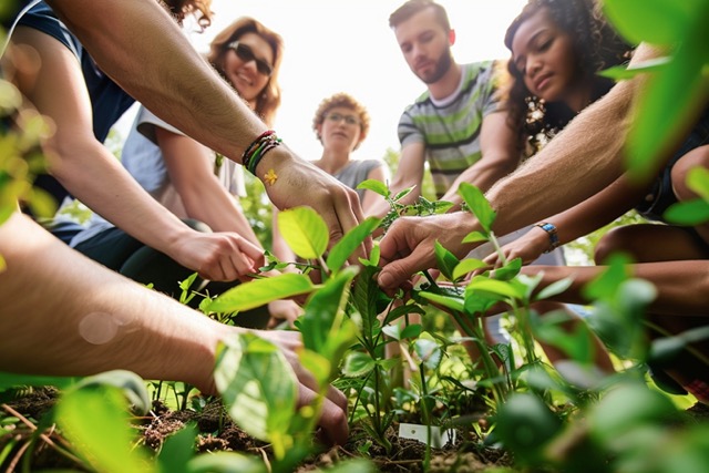 permaculture team building ile france 2