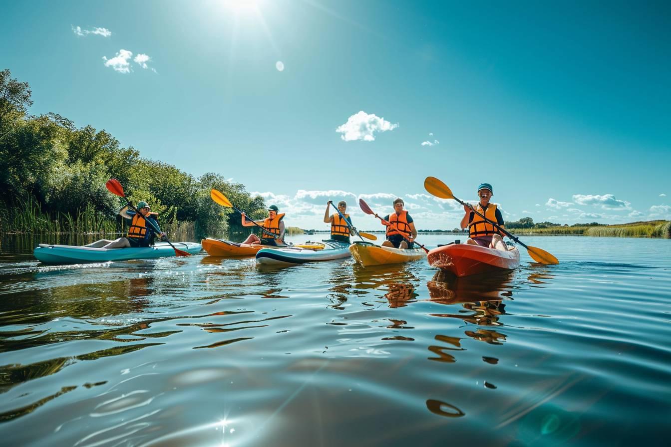 Team building activité sur l'eau adulte : découvrez des aventures aquatiques inoubliables.