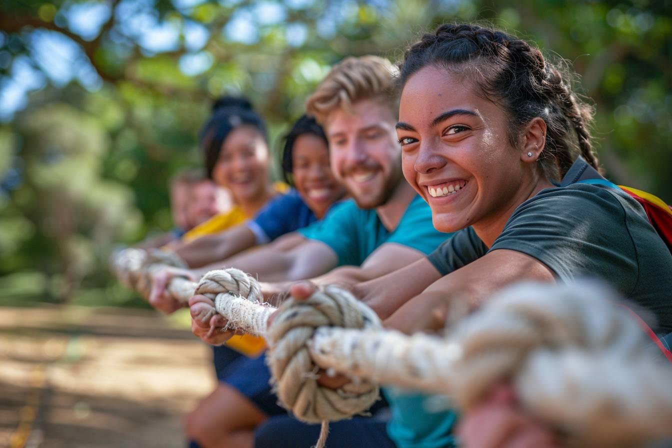 Team building activité sportive : boostez la cohésion de groupe en 2024