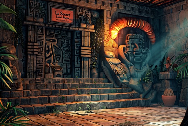 escape game mobile le secret maya animation 1