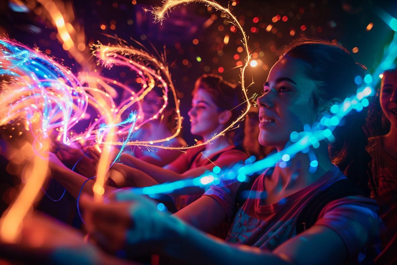 Team building créatif : animation light painting pour renforcer la cohésion d'équipe