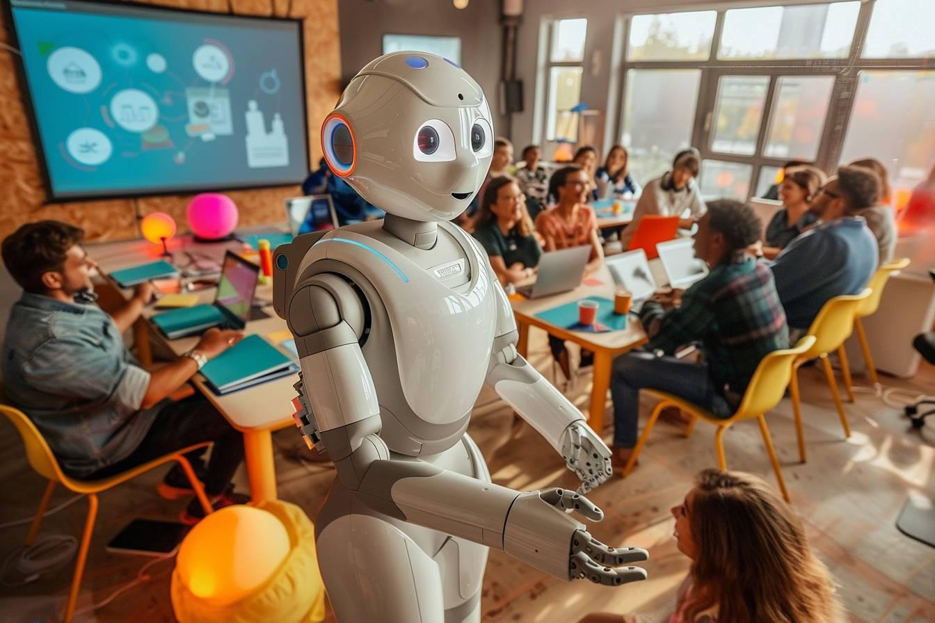 Team building innovant : animation robot pour renforcer la cohésion et stimuler la créativité d'équipe