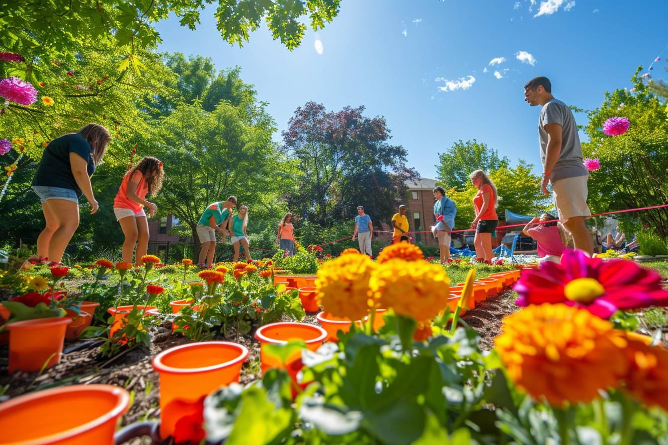 Découvrez nos animations de team building originales pour votre garden party d'entreprise