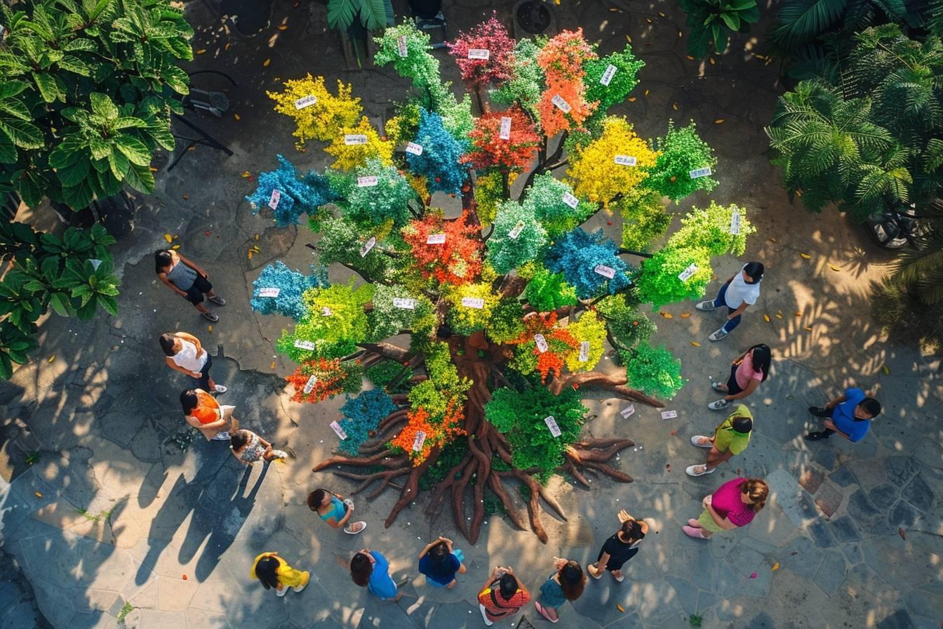 Améliorez la cohésion de votre équipe avec un arbre à vœux : une activité de team building originale