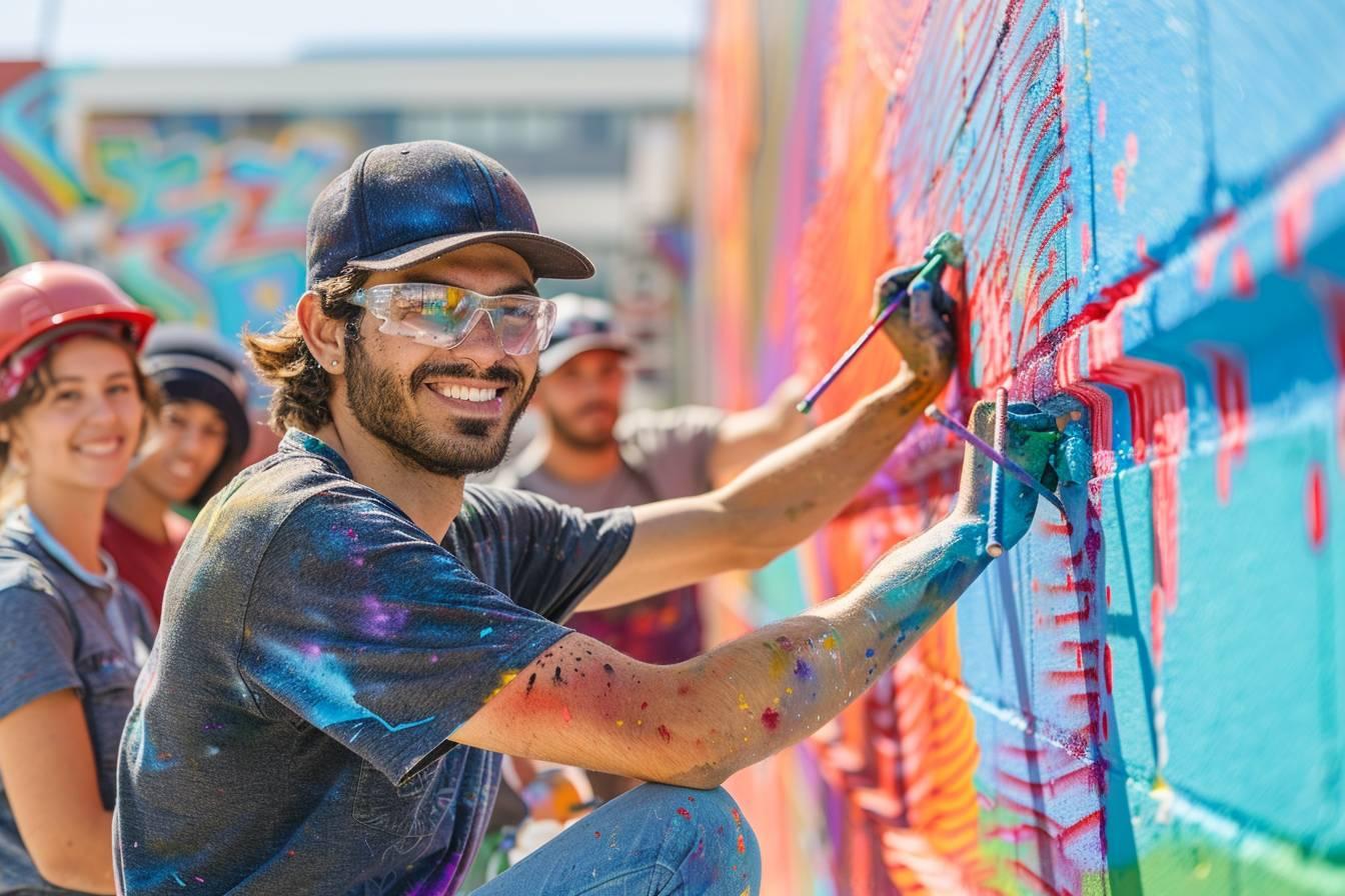 Boostez la cohésion d'équipe avec un atelier graffiti : team building créatif et original