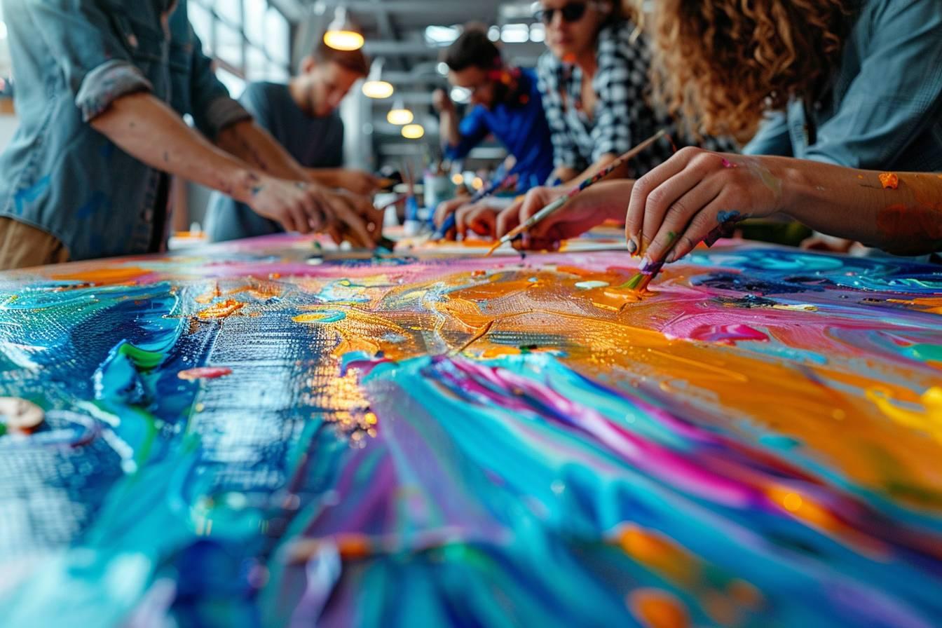 Team building créatif : 10 idées d'ateliers artistiques pour souder votre équipe