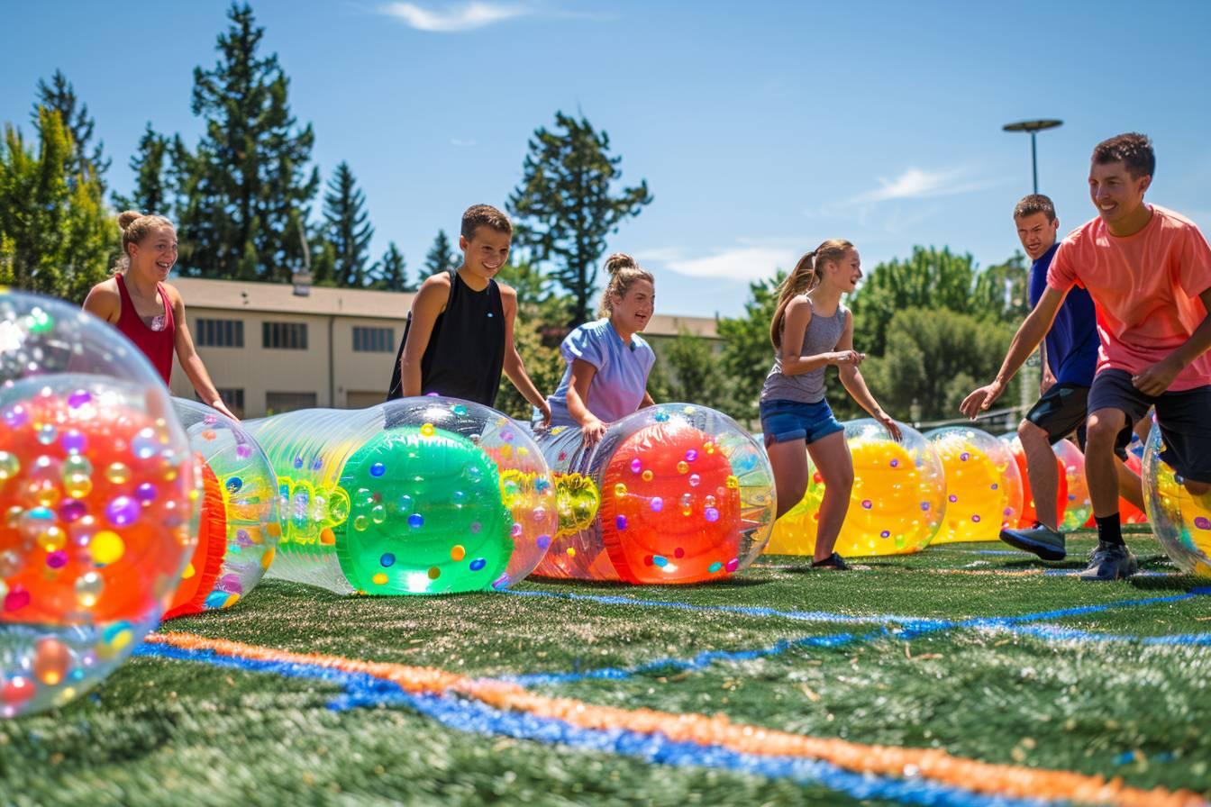 Team building innovant : découvrez l'aventure en bulles gonflables pour renforcer la cohésion d'équipe