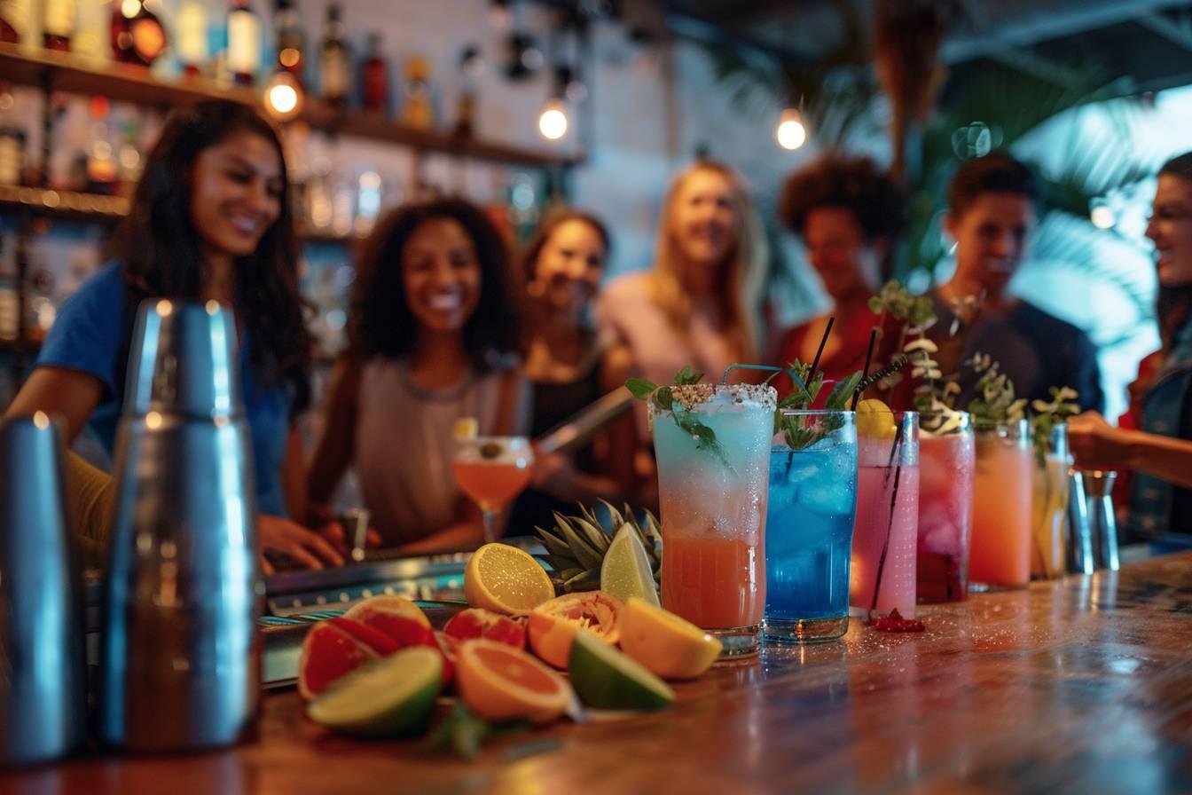 Renforcez votre cohésion d'équipe avec un cours de cocktail ludique : une activité team building originale