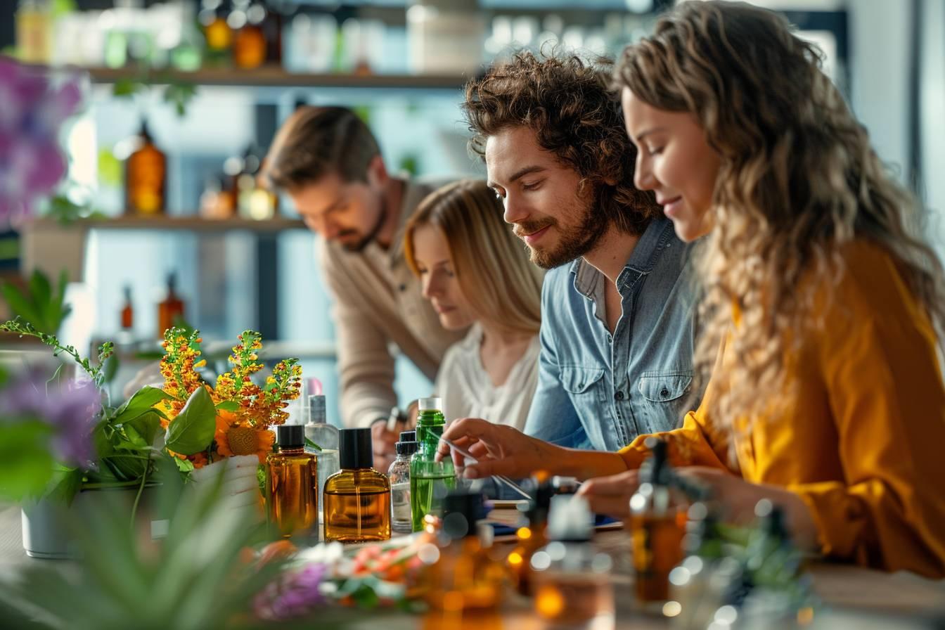 Atelier de création de parfum : une activité de team building originale pour souder vos équipes