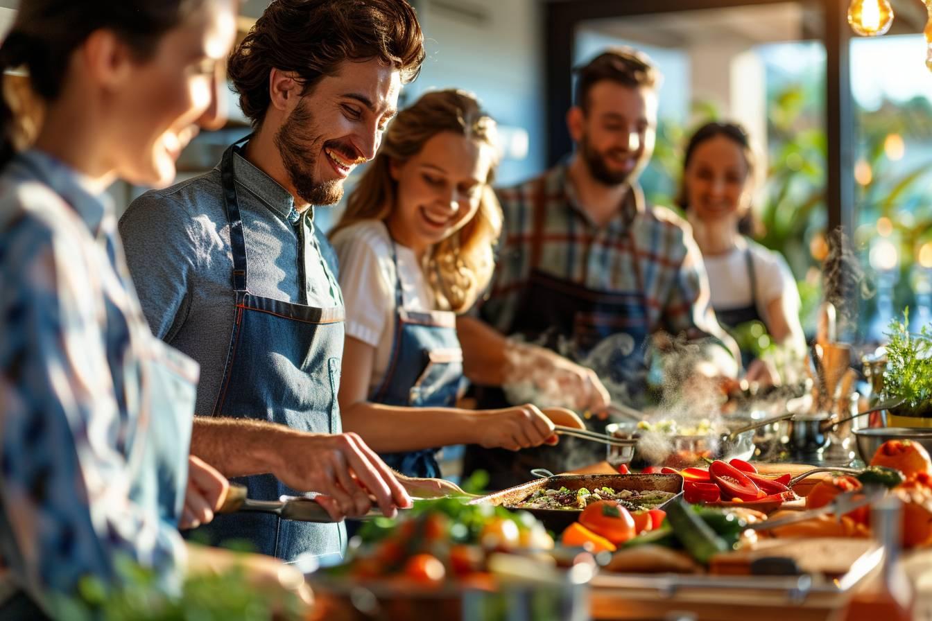 Team building virtuel : cours de cuisine en visio pour renforcer la cohésion d'équipe