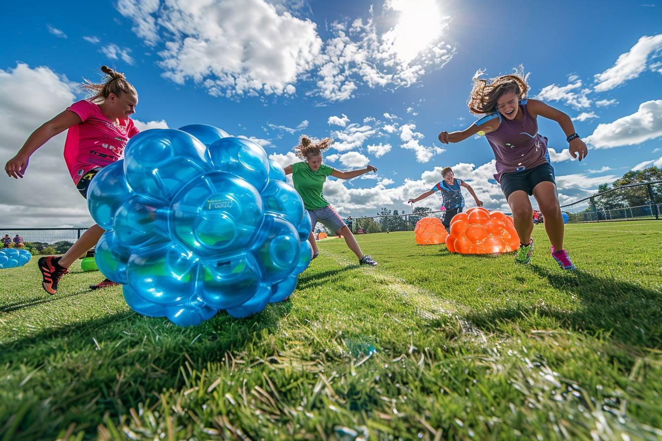 Découvrez le team building bubble foot à Tours : renforcez la cohésion en vous amusant !