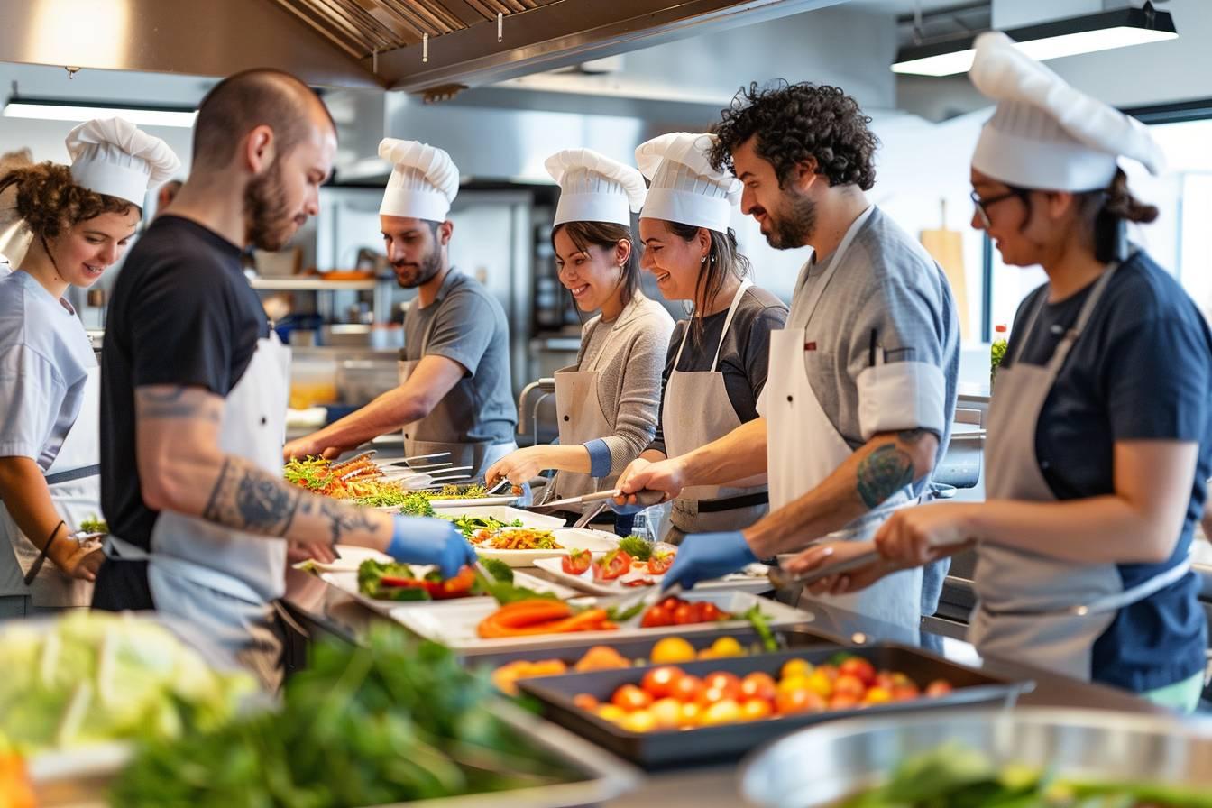 Renforcez la cohésion d'équipe avec un cours de cuisine : team building savoureux pour votre entreprise